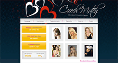 Desktop Screenshot of czech-match.com